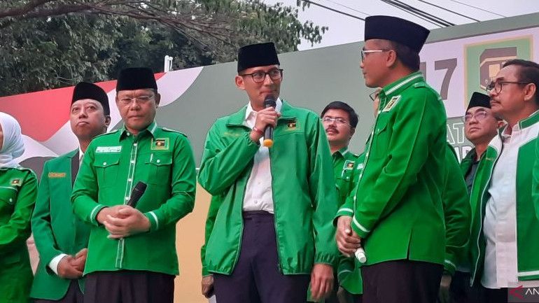 Buka Rapimnas, Plt Ketum PPP Usulkan Sandiaga Jadi Ketua Pemenangan Pemilu