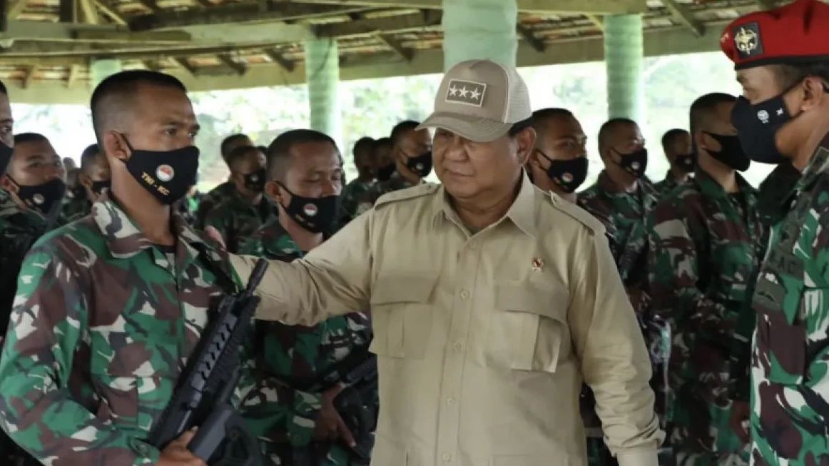 Resmikan Komcad 2023, Prabowo: Pertahanan Negara Bukan Hanya Tanggung Jawab Militer
