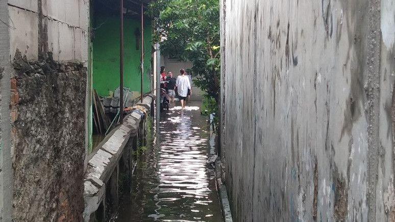 Hujan Sebabkan 48 RT di DKI Terendam Banjir, Tinggi Air Ada yang Capai 1,3 Meter