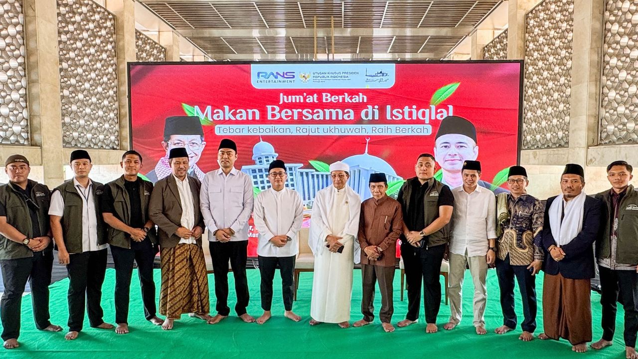 Bukan Cuma Makan Siang, Ini Deretan 35 Fasilitas Gratis di Masjid Istiqlal yang Didukung Raffi Ahmad