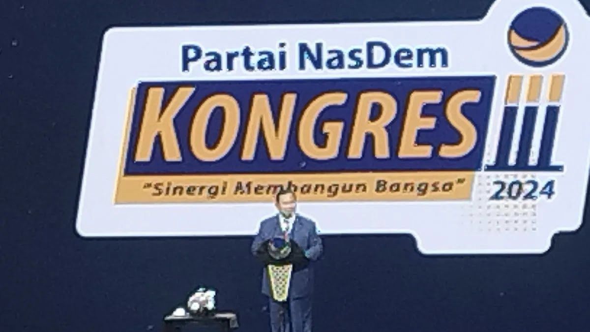 Penutupan Kongres NasDem, Prabowo: Sekarang Pak Surya Paloh Anak Buah Saya