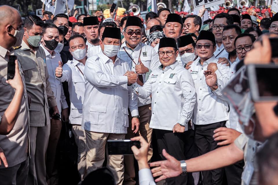 Prabowo Hampir Pasti Gandeng Cak Imin di Pilpres 2024