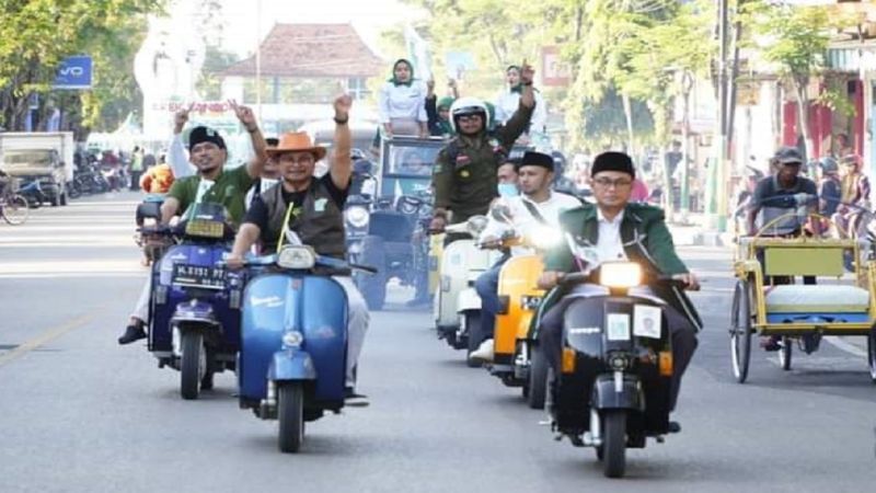Polisi Tilang Kader PKB di Pamekasan yang Tak Pakai Helm Saat Konvoi ke KPU