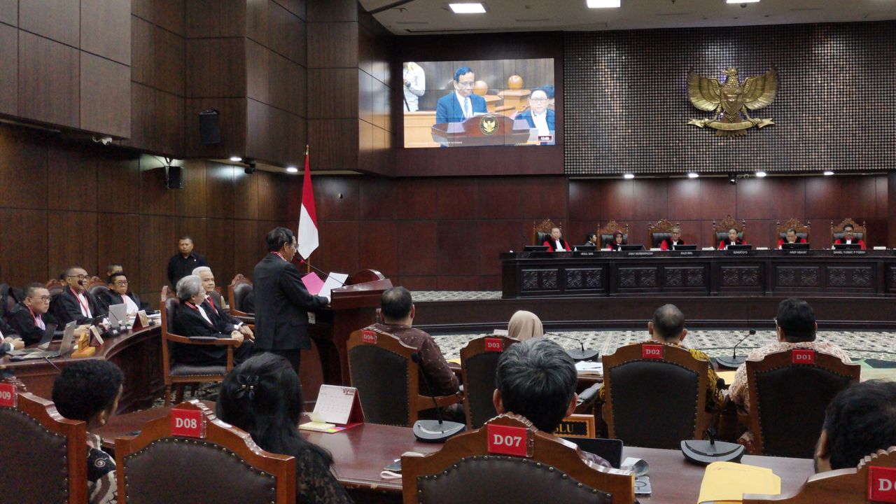 Mahfud Pinjam Pernyataan Kubu Lawan dalam Pidato Pembuka Sengketa Pilpres 2024