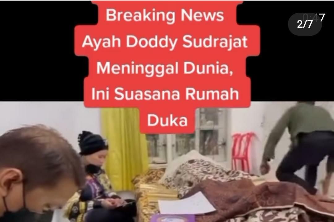 Doddy Sudrajat main hp saat ayah meninggal (Foto: Instagram/@rumpi_gosip)