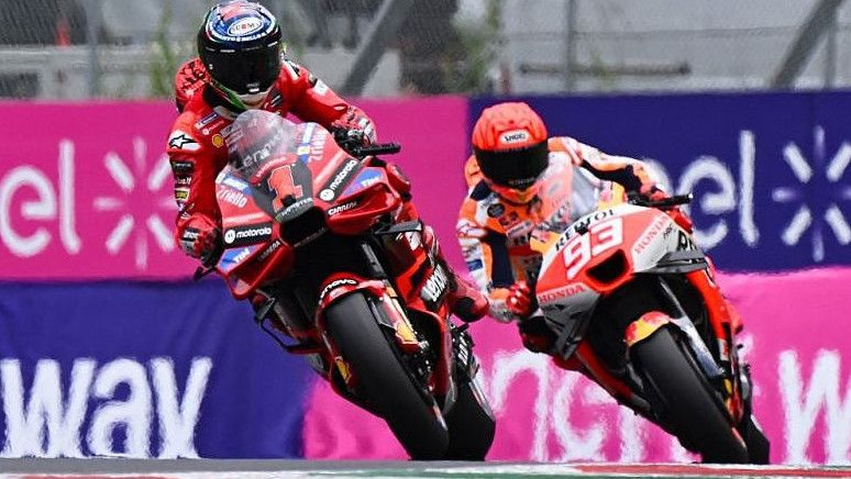 Keren, Marquez Catatkan Tren Positif di Sesi Latihan MotoGP India
