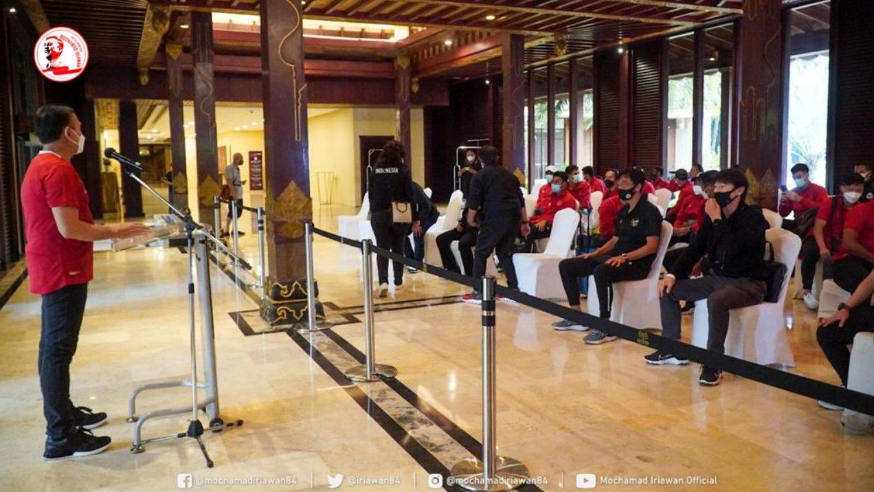 Ketua PSSI Datangi Timnas Indonesia yang Dikarantina, Netizen Ngamuk