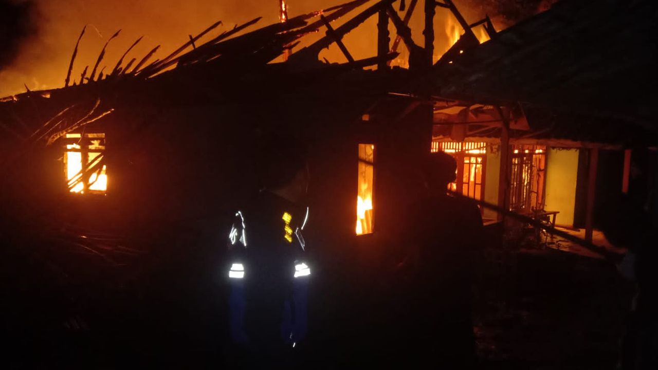 2 Rumah di Tenjo Bogor Terbakar, Kerugian Capai Setengah Miliar