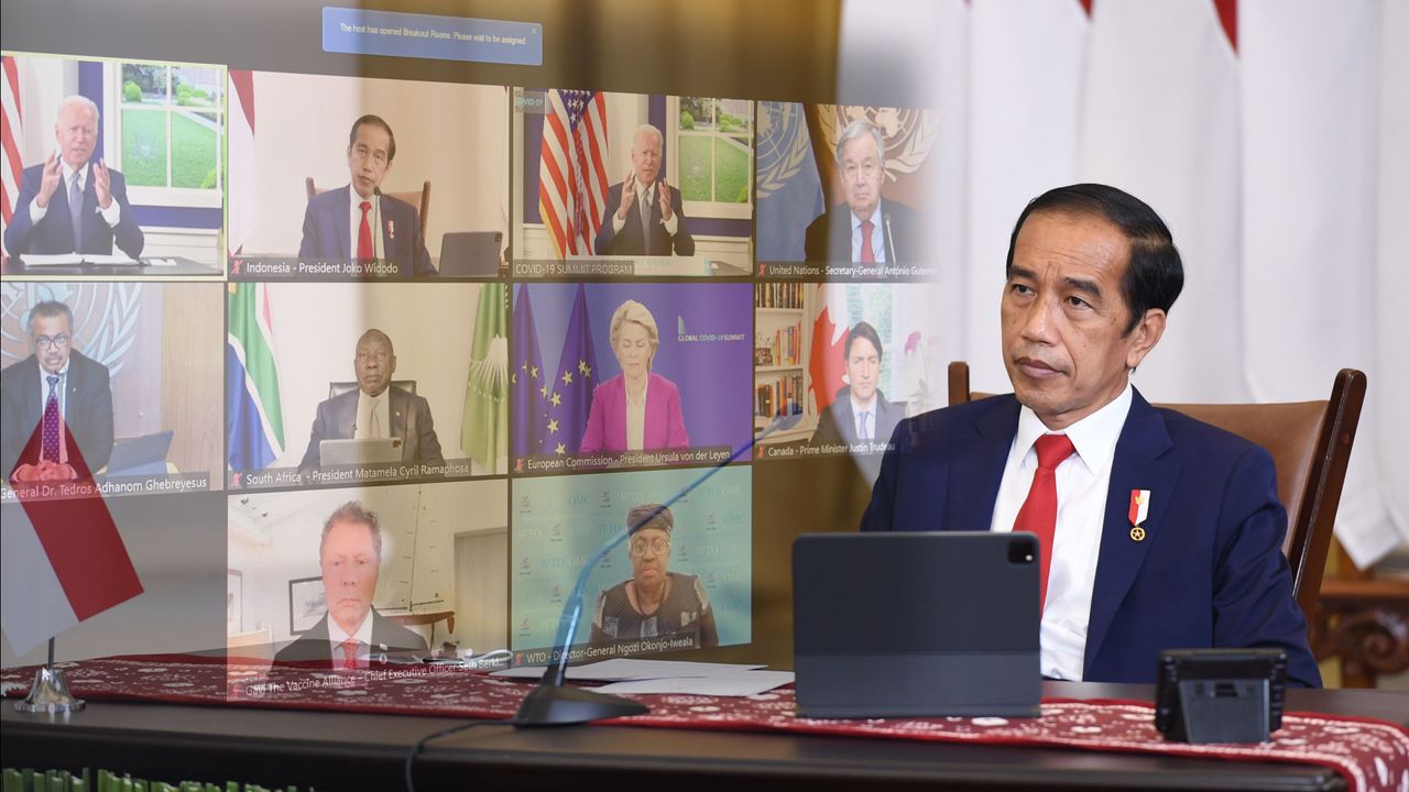 Saat Presiden AS Joe Biden Undang Jokowi Pidato, Minta 'Resep' Sukses Penanganan Pandemi Covid-19 RI