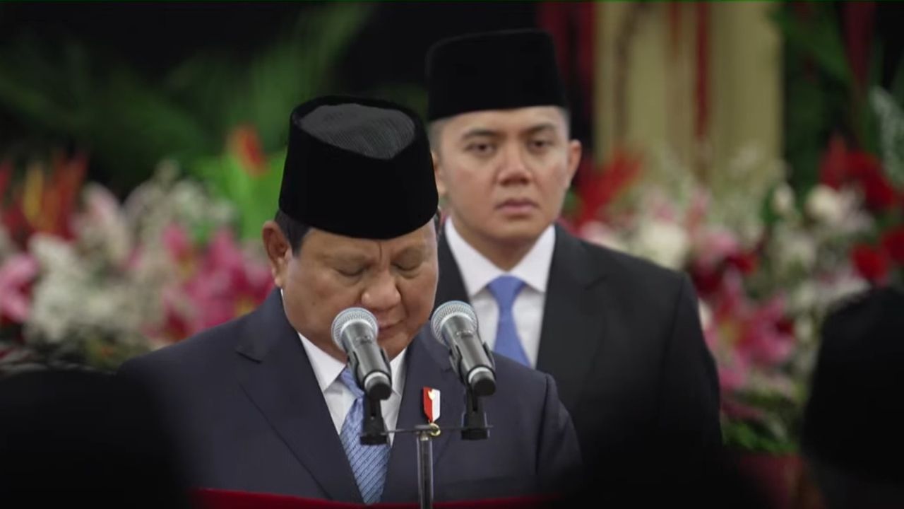 Prabowo Lantik Herindra Jadi Kepala BIN Gantikan Budi Gunawan