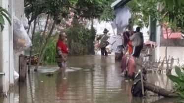 Sebanyak 520 KK di Teluknaga Tangerang Terendam Banjir Luapan Sungai Cisadane