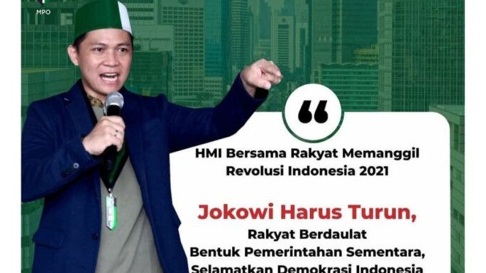 HMI Serukan Revolusi Turunkan Jokowi, Ferdinand: Minum Air Putih, Jangan Pipis Onta, Bikin Malu