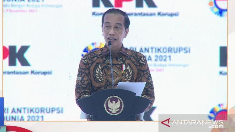 Di Depan Pimpinan KPK, Jokowi Pamer Keberhasilan Kejaksaan dan Satgas BLBI Rampas Harta Koruptor Ratusan Triliun