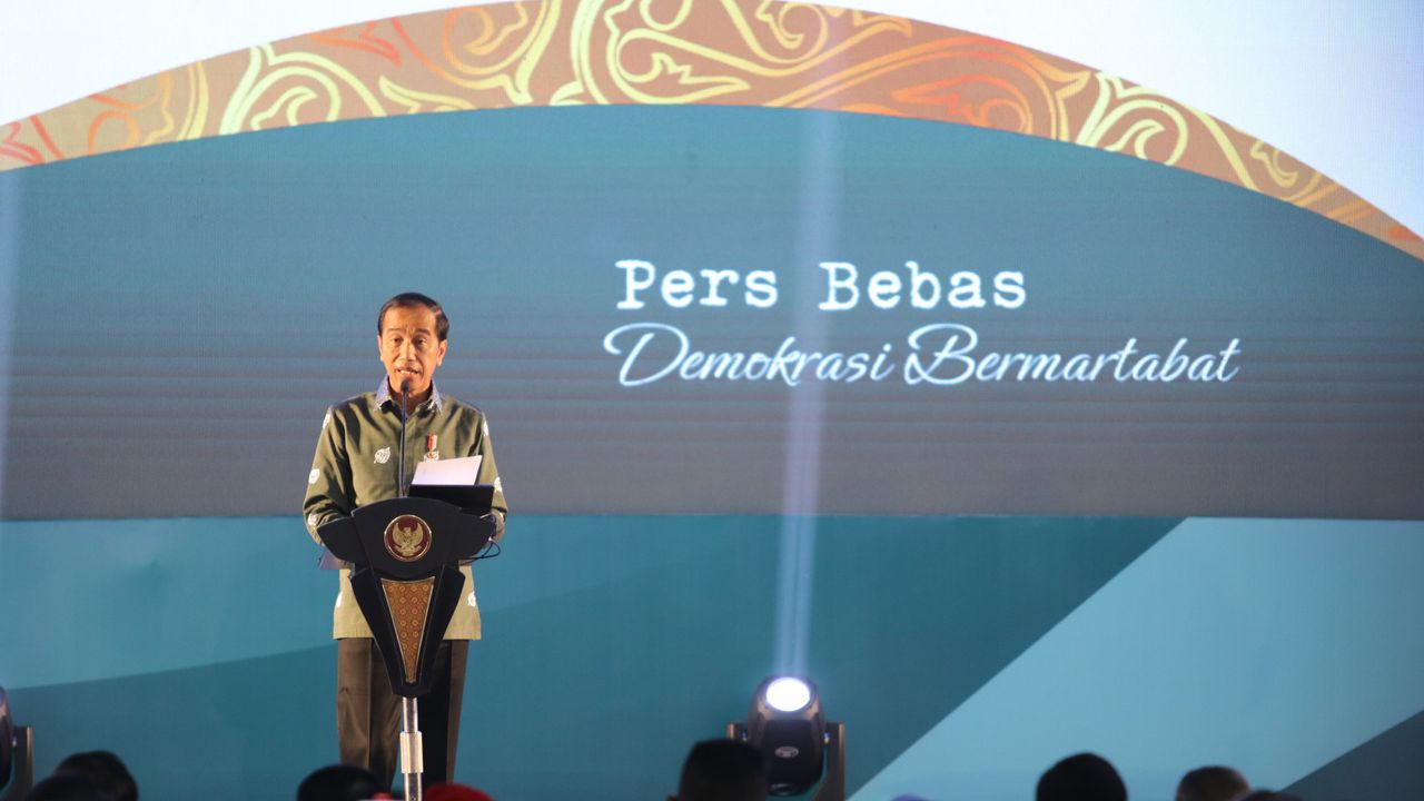 Jokowi Sebut Dirinya Bisa Jadi Presiden Karena Pers