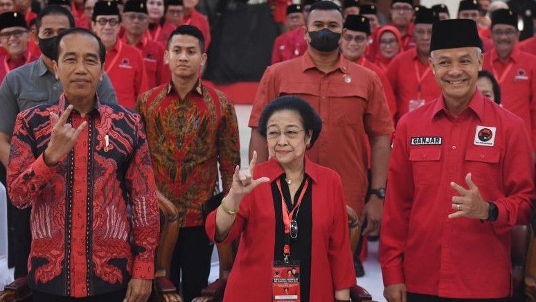 Megawati, Ganjar, dan Jokowi Bakal Pidato di Rakernas IV PDIP Besok