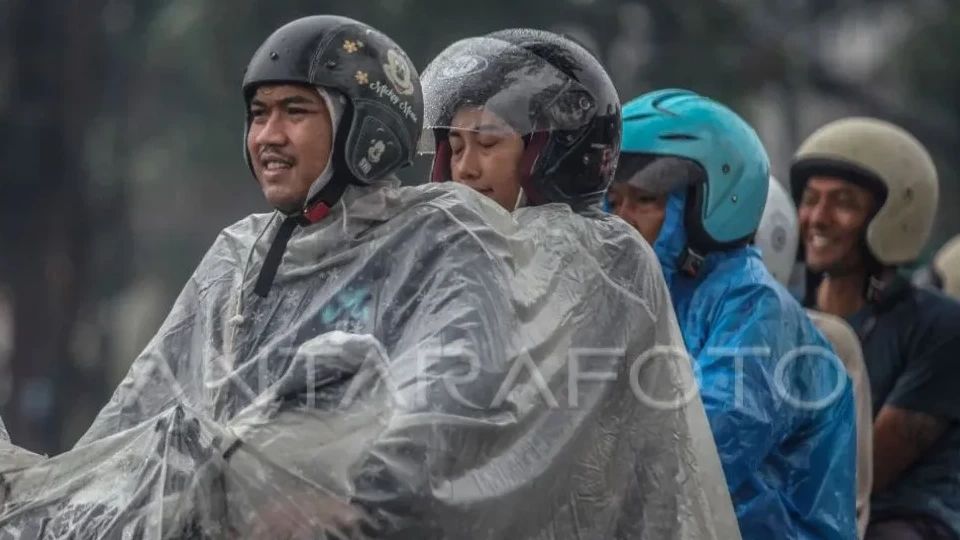 Seluruh Wilayah Jakarta Diprakirakan Hujan Hari Ini