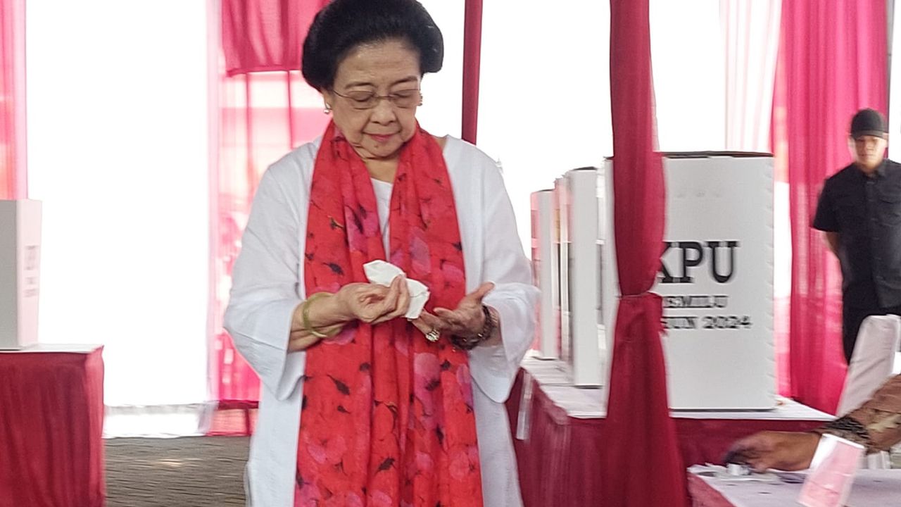 Ikut Coblosan, Megawati Ingatkan Potensi Kecurangan Pemilu: Laporkan Siapapun yang Curang dan Intimidasi