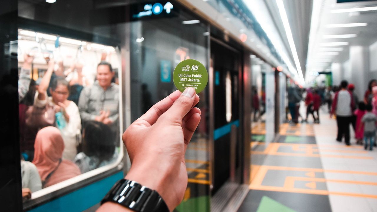 MRT Jakarta Dapat 'Safeguard Label' Terkait Komitmen Prokes Covid-19