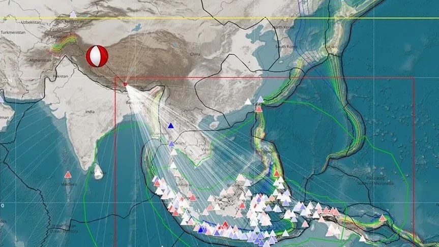 Gempa Bumi 6,8 SR di Tibet Tewaskan 126 Orang, Terasa sampai India