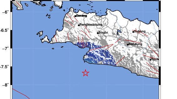 Gempa Tektonik Magnitudo 4,9 Mengguncang Garut