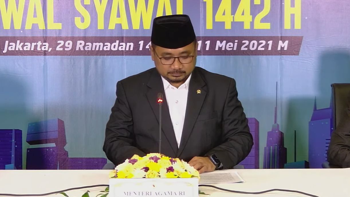 Pemerintah Tetapkan Hari Raya idulfitri 1 Syawal 1442 Hijriah Jatuh Pada Kamis 13 Mei 2021