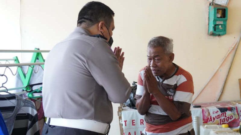 Di Semarang, Pensiunan Polisi Ikutan Jadi Manusia Silver, Terbongkar Usai Ditangkap Satpol