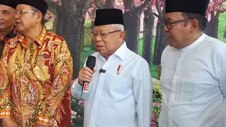 Ma'ruf Amin Harap Universitas Berbasis Pesantren Jadi Pusat Peradaban