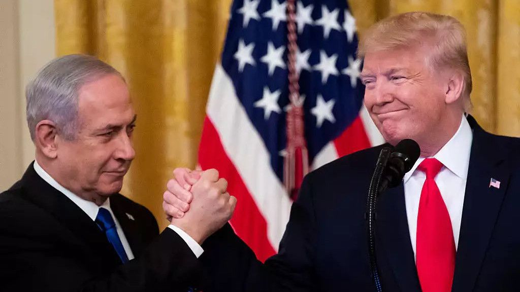 Temui Trump di AS, Netanyahu Bahas Soal Evakuasi Warga Palestina: Itu Pilihan Bebas