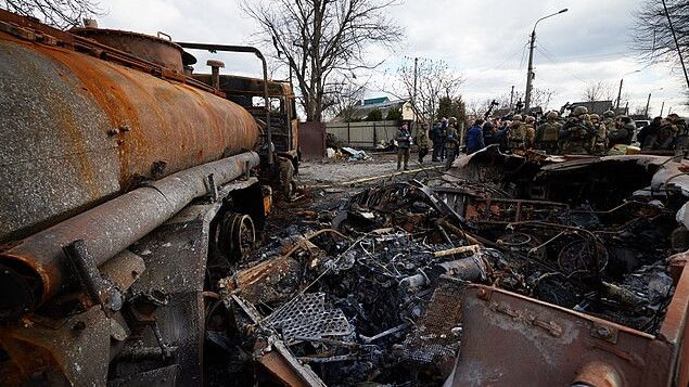 Detik-Detik Rusia Ledakkan Kyiv dengan Serangan Udara Jelang KTT NATO