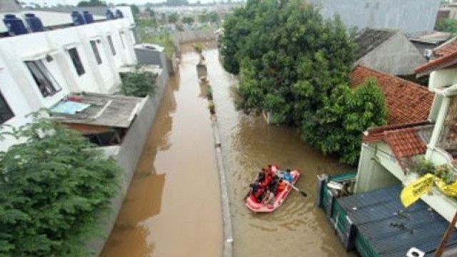 Pemudik Waspada, Jalan Tol Jakarta-Serpong Banjir Hampir Satu Meter, Polisi Alihkan ke Bintaro