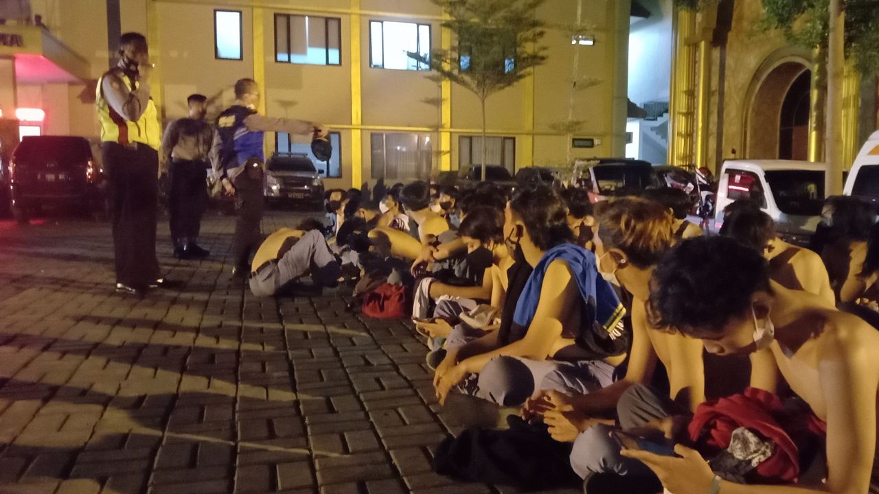 Sekolah Belum Buka, 68 Pelajar Berseragam Niat Tawuran, Langsung Diciduk Polisi