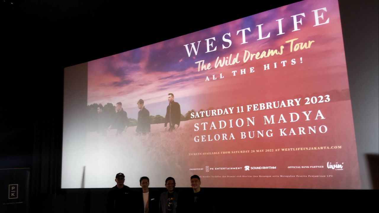 Westlife Bakal Gelar Konser di Jakarta, Ini Rincian Harga dan Waktu Penjualan Tiketnya