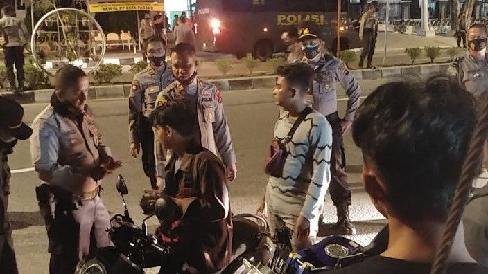 Belasan Pebalap Liar di Padang Terkena 'Serangan Fajar' Polisi