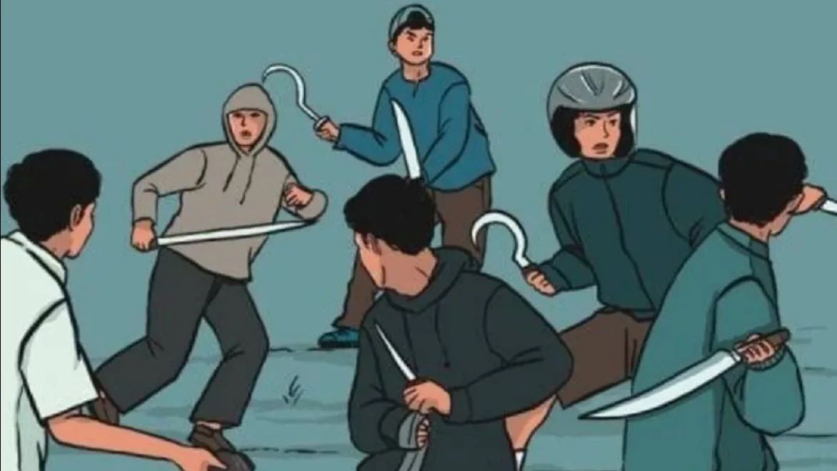 Polisi Tangkap 13 Remaja yang Hendak Tawuran di Jakut, 7 Celurit Turut Disita
