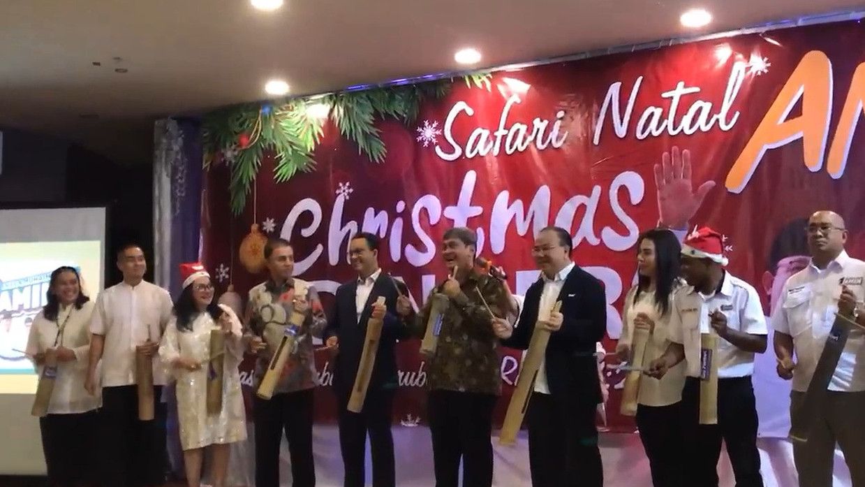 Buka Safari Natal AMIN, Anies Baswedan Bicara soal Kerukunan Umat Beragama