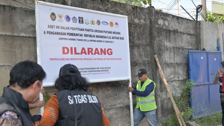 Satgas BLBI Sita Barang Jaminan PT Sejahtera Wira Artha