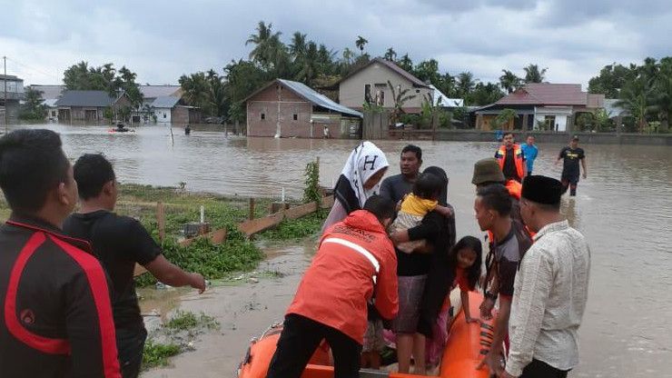 4.665 Warga Mengungsi Akibat Banjir di Bireuen Aceh