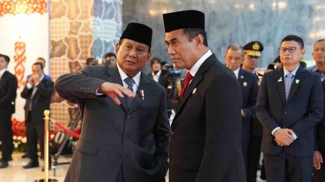 Amran Sulaiman-Prabowo Mesra di DPR, Hashim Memuji, Sinyal Akan Jadi Menteri Lagi?