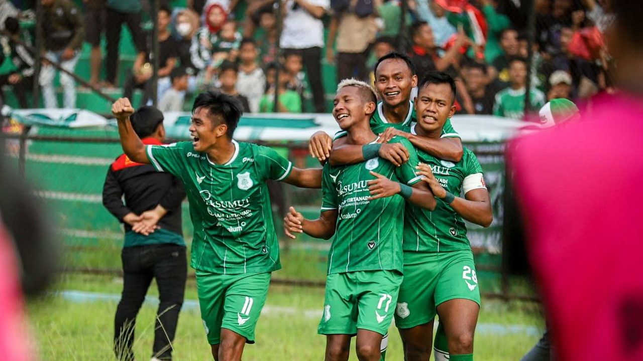 PSMS Medan Puncaki Klasemen Liga 2 Grup Barat Usai Tundukkan Karo United