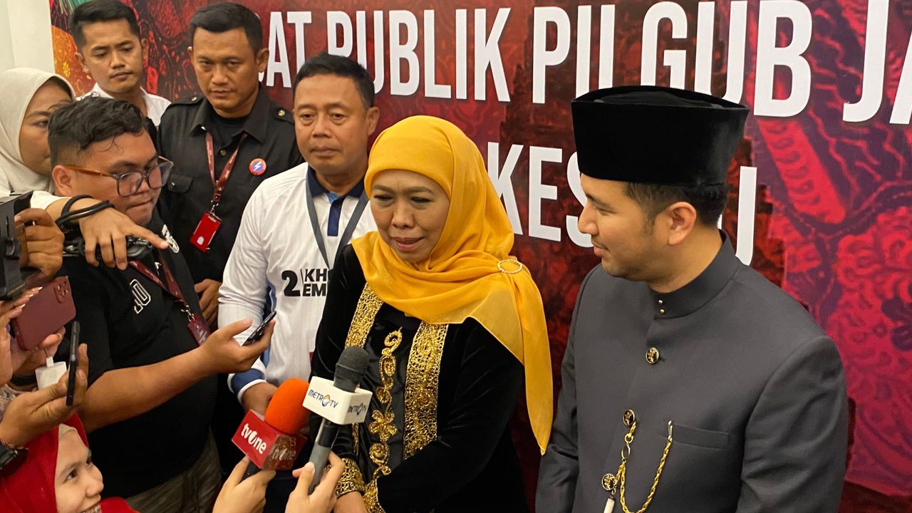 Sibuk Kampanye Pilgub Jatim, Khofifah Tak Janji Hadiri Pelantikan Prabowo-Gibran