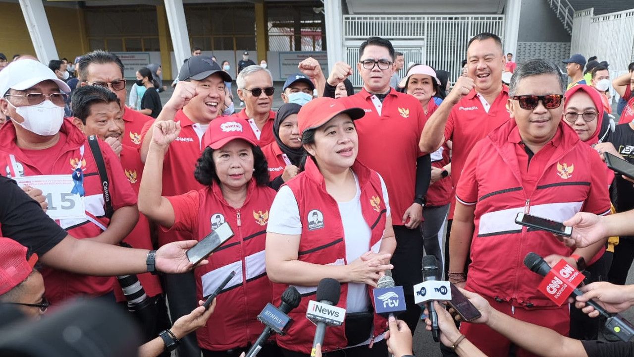 Simpatisan Deklarasi Prabowo-Puan untuk Maju Pilpres 2024, Puan:  Ada Waktunya Bertanding, Tunggu Tanggal Mainnya