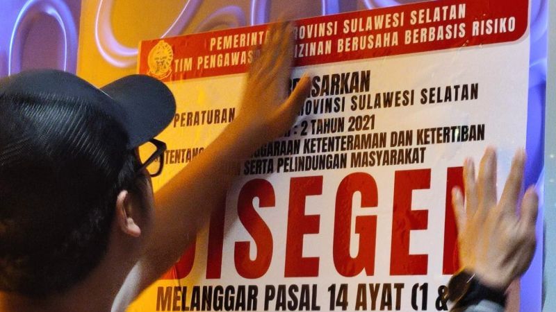 Banyak Diskotek di Makassar Disegel padahal Melanggar Sejak Dulu, Pemprov Sulsel Kecolongan