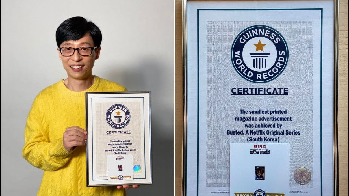 Intip Iklan Super Kecil Busted Musim Ketiga yang Masuk Guinness World Record