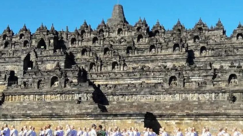 Menparekraf Sandiaga Uno Sebut Presiden Putuskan Tidak Ada Tarif Naik ke Candi Borobudur