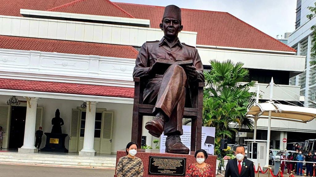 Mega Ingin Patung Bung Karno dan Pahlawan Lainnya Banyak Dibangun, Bukan untuk 'Didewakan'