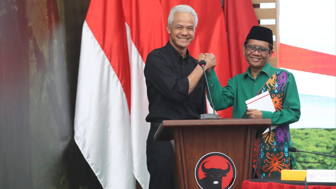 PDIP Ungkap Pengumuman Mahfud MD Jadi Cawapres Ganjar Sudah Diketahui Jokowi