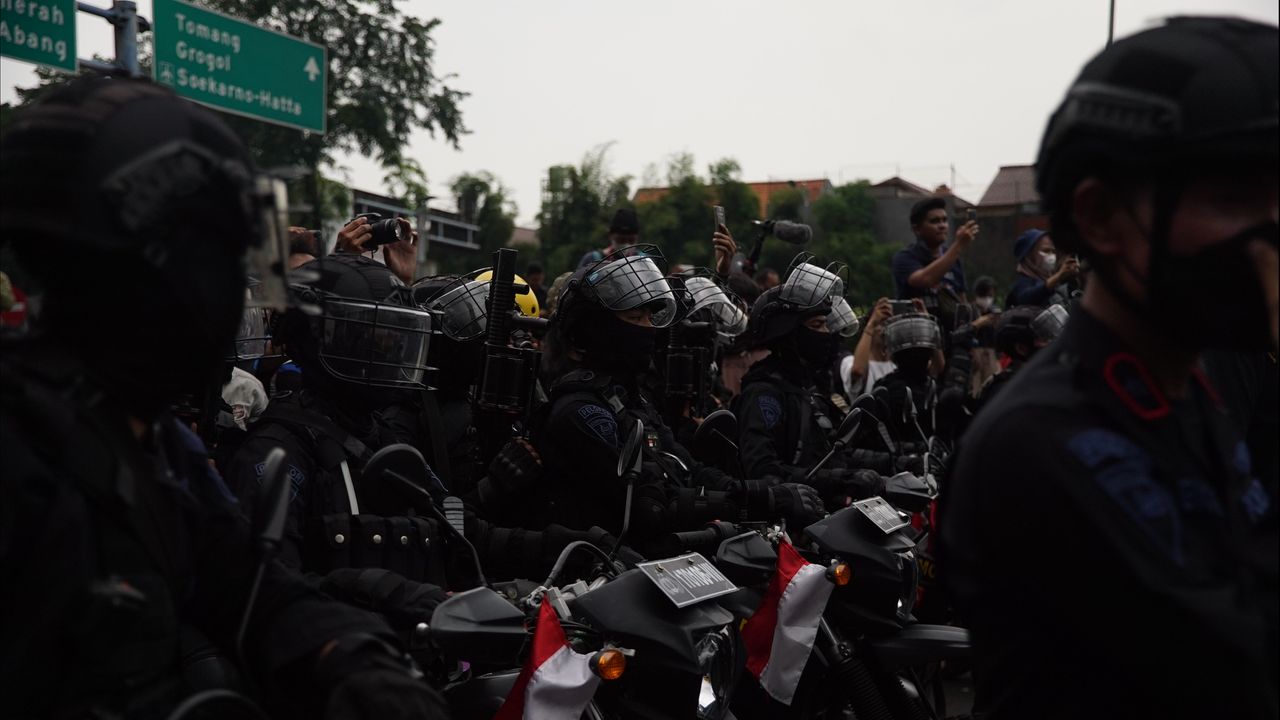 Hari Ini Ada Demo Ojol di Monas, 1.632 Personel Gabungan Dikerahkan