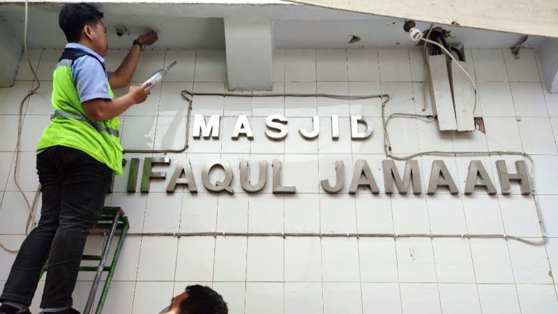 Alasan Teknis Mengapa Kubah Masjid Ittifaqul Makassar Bisa Roboh Selain Umur Tua