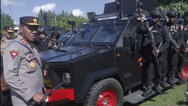 Kapolres Nagekeo AKBP Yudha Pratana Tancapkan Sangkur Saat Pertemuan dengan Warga, Kapolda NTT Selidiki Penyebabnya