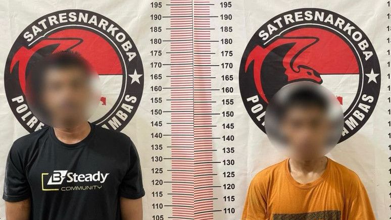 Polres Anambas Riau Amankan Dua Honorer PLN Kasus Narkoba, Barang Bukti Disita